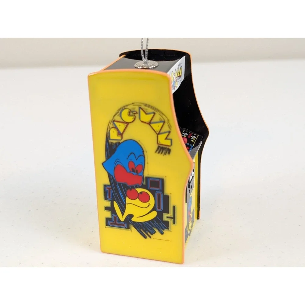Pac-Man Arcade Cabinet Christmas Ornament Ruz 4
